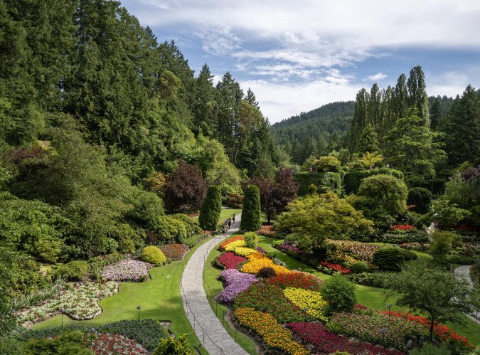 The Butchart Gardens , Canada